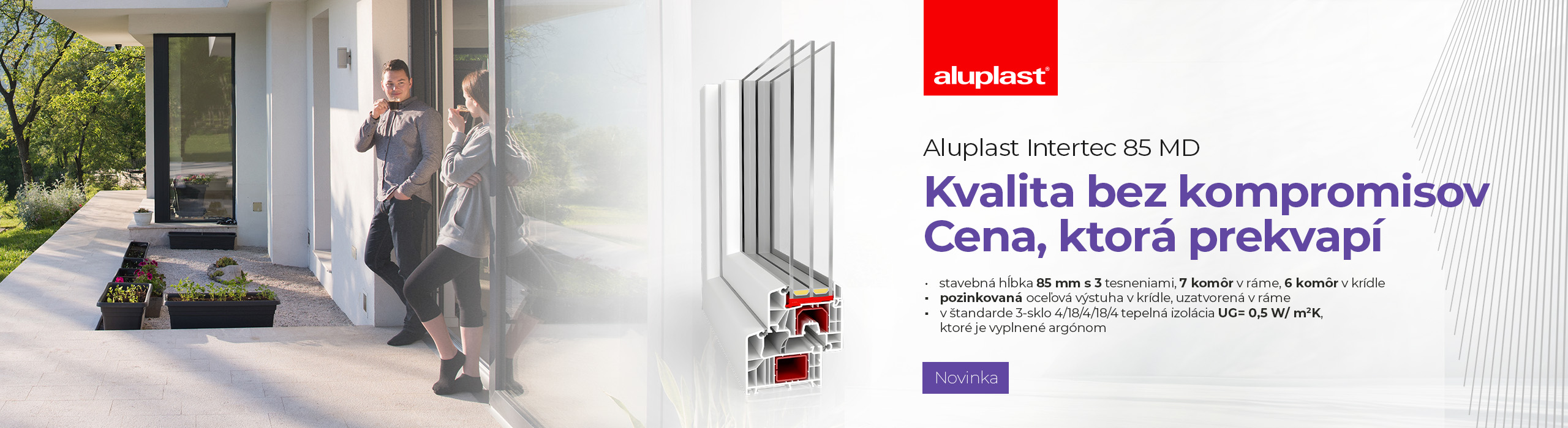 Aluplast Intertec 85MD